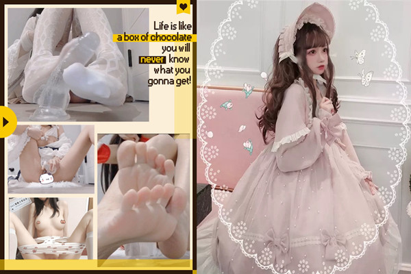 Cuteli洛丽塔肛塞尾巴白浆溢出