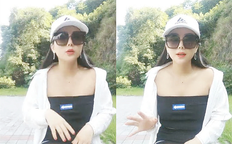 渣女来袭户外女神上午到公园60岁大爷被诱惑