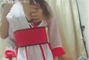 火爆网红女神鹿少女扮演紫霞仙子从天而降说我和至尊宝干过使劲操我