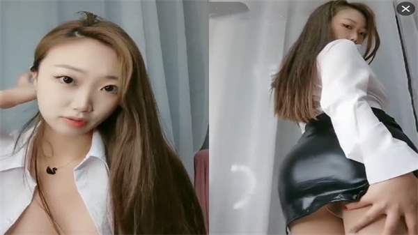 肉丝骚货OL办公室自慰 淫语挑逗狂玩道具 湿穴喷水高潮