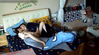 夫妻夜战实录｜婚内激情无套内射 人妻娇喘连连高潮不断