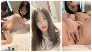 火辣身材甜美D罩杯妹子酒店3P轮流啪啪，翘起大屁股口交猛操