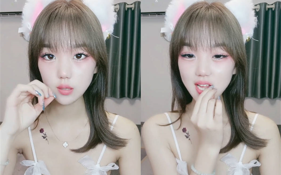 卡哇伊舞蹈小妹高颜值性格活泼白丝美腿贫乳小奶热舞扭腰