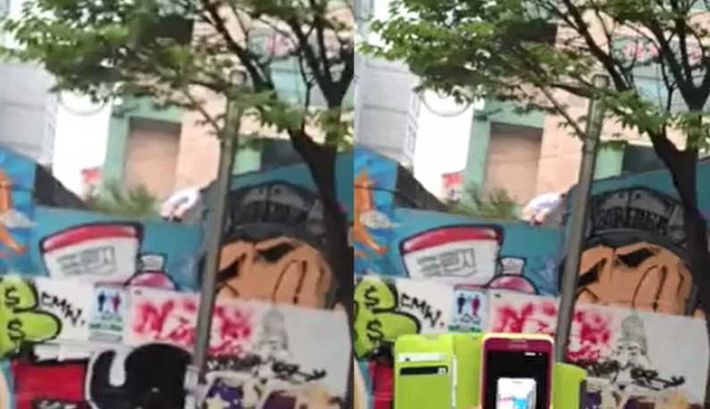 [韩国] 当我们相爱在弘大~大学生情侣档当街啪啪!!沉浸在性爱里的人是不会注意到附近在鼓譟的!!