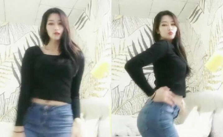 178CM女神级翘臀长腿大美女见客人在直播扭动翘臀配合见男的把直播关了才脱光衣服啪啪没想到还是被他直播了国语