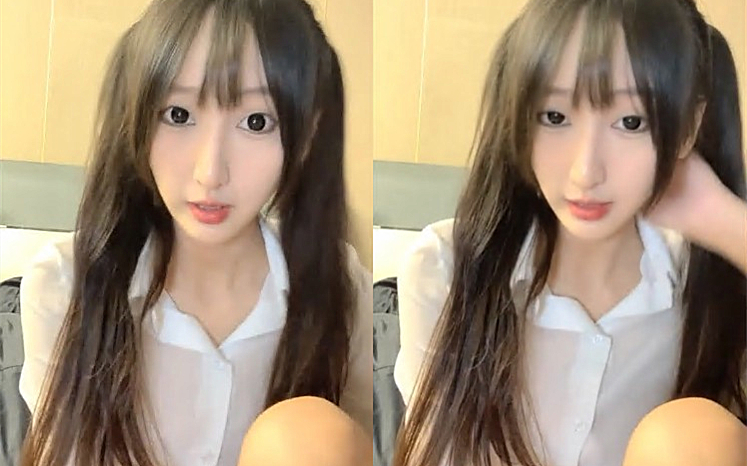 泡泡咕极品小仙女双马尾嘟嘟嘴萌翻全场纯欲天花板女神