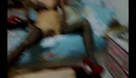 【调教】TS人妖小美暴力调教 实力口艹