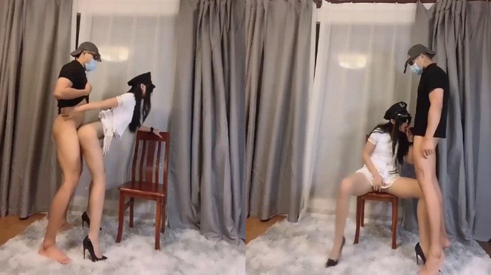 zhubo爱丝袜的Vivian姐-白衣女警