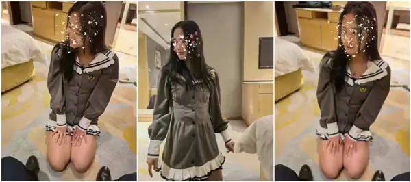 调教杭州小母狗不听话就打屁股