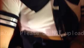 济南少妇情趣学生装被草