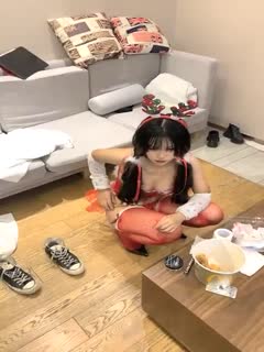 #圣诞麋鹿装 周榜第二的女神 【江浙沪1】D罩杯粉嫩尤物 专业直播设备 画质清晰 无套啪啪 香艳劲爆