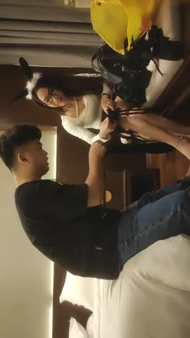 中国人不骗中国人约战极品眼镜御姐兔女郎装扮黑丝高跟鞋蹲着深喉口交拉手后入骑乘侧入猛操