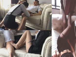 大神剧情演绎苗条女白领下班被逗逼男搭讪要高价买丝袜