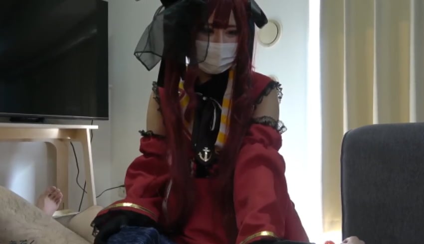 宝〇マリンが一般素人にS攻め10分耐えれるかやってみた